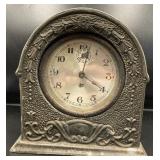Banker Development Corp. Cast Metal Mantel Clock