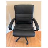 Black Office Chair24.5x18x33