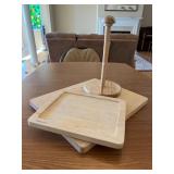 Wooden Serveware by JK Adams 17'x14'