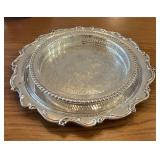 Webster Wilcox Silverplate Trays 9.5' and 13'