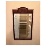 Wooden Wall Mirror w/Arch21.5×36.5