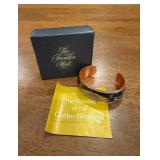 Franklin Mint Golden Blossoms Bracelet