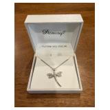 Danecraft Platinum Over Sterling Necklace9'
