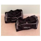 Barron's Black Duffel Bags16x8x11
