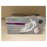 GE Retractable Cord Iron