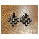 Vtg 925 Silver Earrings