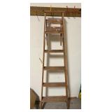 Keller Vtg Wooden Step Ladder