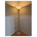 Vtg Floor Lamp w/Wavy Stem68'