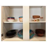 Ceramic and Wood Dishes