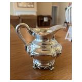 Vtg Silver Plated Creamer 5.5'x4'x5'