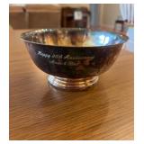 Gorham Silverplate Bowl C779 6.5'x3'