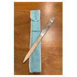 Tiffany & Co. Silver Plate Letter Opener