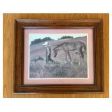 Framed Jim Daly 1979 Print20.5×17.5