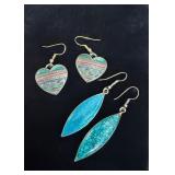 Two Pair of Earrings