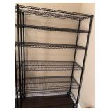 Metal Storage Rack on Wheels
