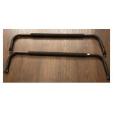 Black Metal Handles With Pads