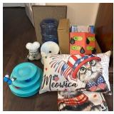 Pet Supplies Assortment and Decor