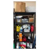 Plastic Shelf With Contents