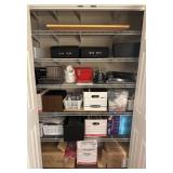 Closet Lot with Assorted Items