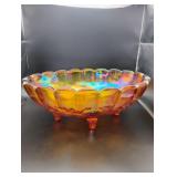 Indiana Glass Grape Harvest Bowl