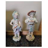 Arnart Boy and Girl by Artist J. Morie