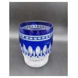 Waterford Clarendon Cobalt Blue Double Tumbler