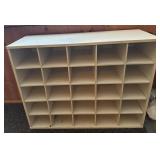 White Wooden Shoe Organizer