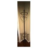Metal Coat Rack, 72 Inches Tall