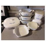 CorningWare Blue Cornflower & Spice of Life Set