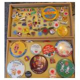 Collection of Pins & Buttons