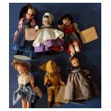 6pc Madame Alexander Dolls