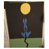 A. Ball Signed 2008 Abstract Painting