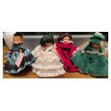4pc Madame Alexander Dolls