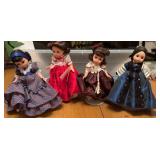 Madame Alexander Dolls Set of 4
