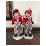 Madame Alexander Tweedledum & Tweedledee Dolls Set