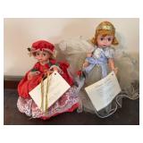 Madame Alexander A Christmas Carol Dolls Pair