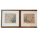 Asian Watercolor Style Art Butterfly Prints
