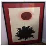 Adolph Gottlieb Abstract Flight 1969 Print