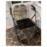 Drive Rollator Walker w/Seat & 2 Folding Walkers