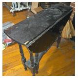 Wood Drop Leaf Gateleg Side Table