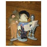 Madame Alexander Wizard of Oz Doll Trio w/ Stands