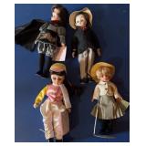 4 Madame Alexander Dolls