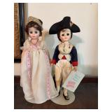 Madame Alexander Napoleon & Josephine Dolls Pair