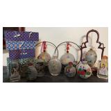 Chinese Painted Glass Snuff Bottles & More