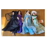 Gone w/ the Wind Character Dolls Set of 4