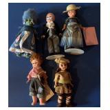 5 Assorted Dolls - Madame Alexander