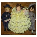 Madame Alexander Scarlett Series Doll Trio