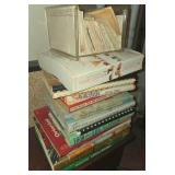 Cookbook Collection w/ Recipe Cards Box