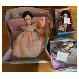 Madame Alexander Dolls w/ Tags & Boxes