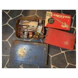 3pc Gilbert Erector Sets w/ Metal Parts